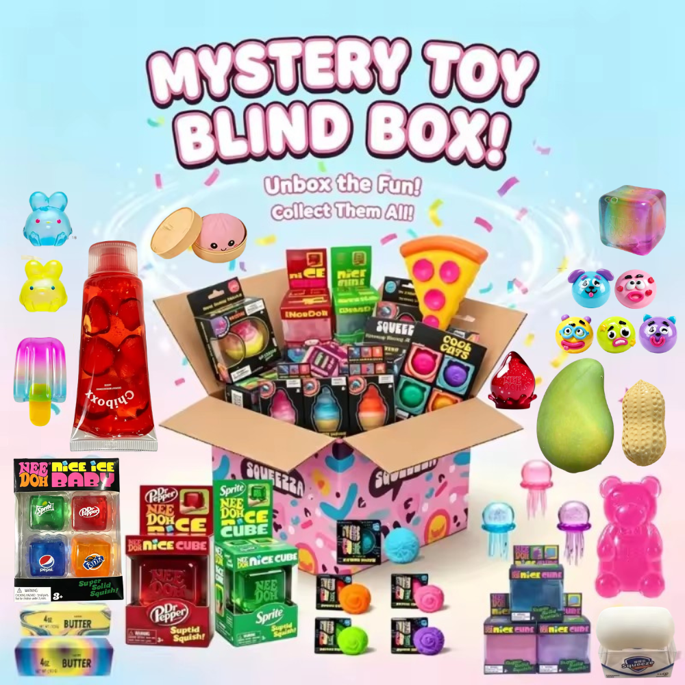 Mystery Box Blind Bag - 2026 Hot Cute Cube & Ocean