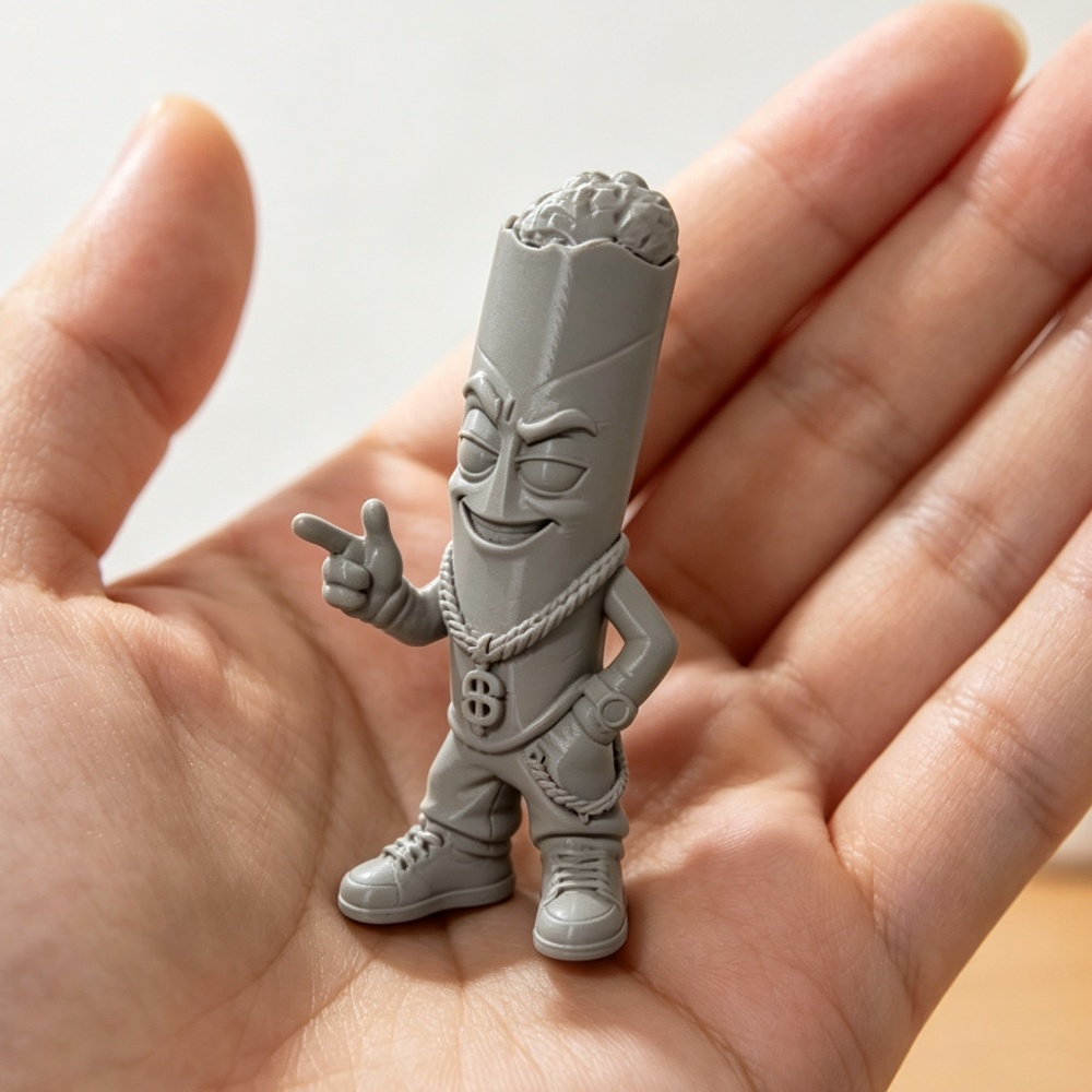 Trendy Grey Plastic Art Figure – обзор и цена Pop Display Shelf
