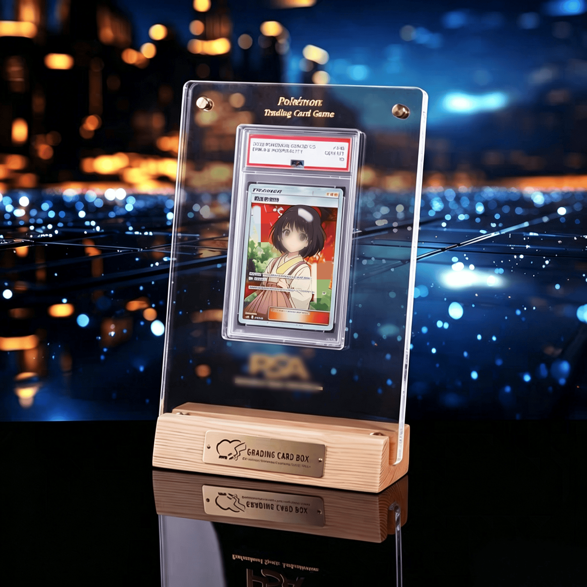 Pokemon PTCG & Yu-Gi-Oh Card D – обзор и цена Graded Card Display