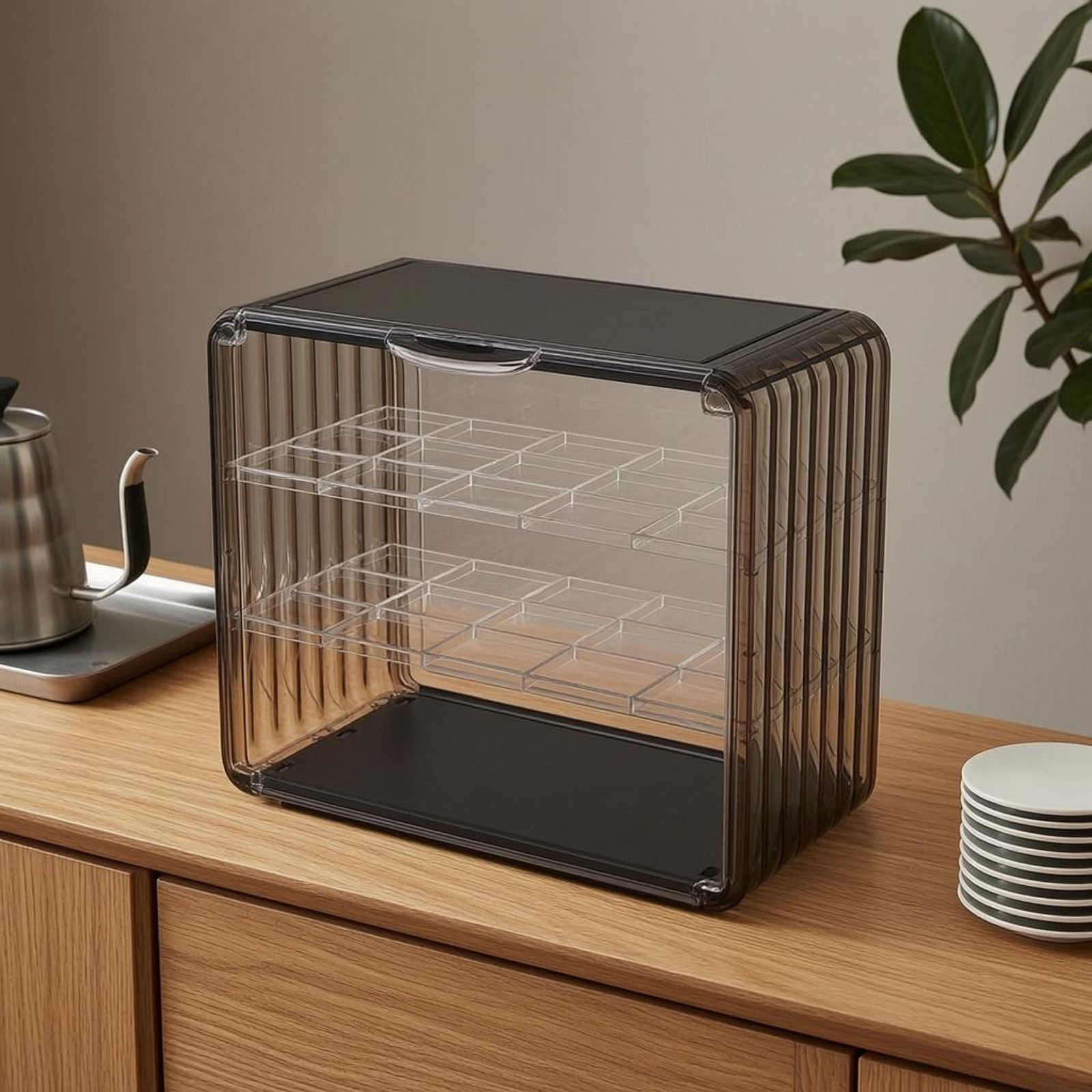 Acrylic Cup Storage Rack Trans – обзор и цена Display Case Acrylic