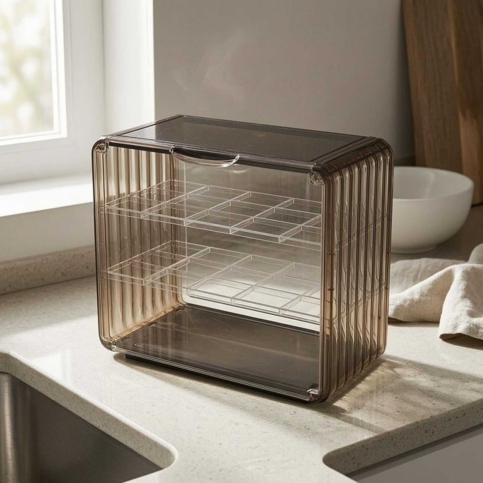 Acrylic Cup Storage Rack Trans – обзор и цена Display Case Acrylic