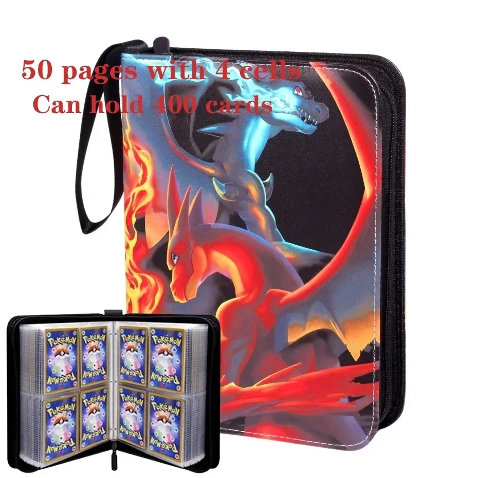 Charizard Gengar Pikachu Card  – обзор и цена Trading Card Binder