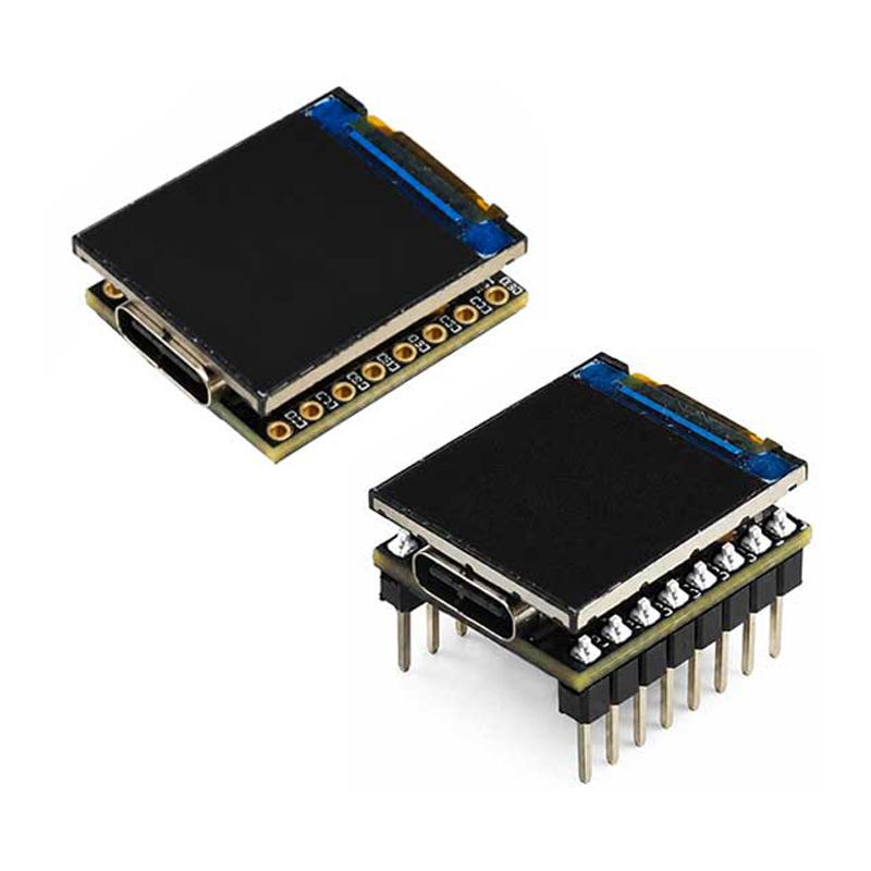 ESP32 C6 0.85 Inch 128X128 IPS – обзор и цена Graded Card Display