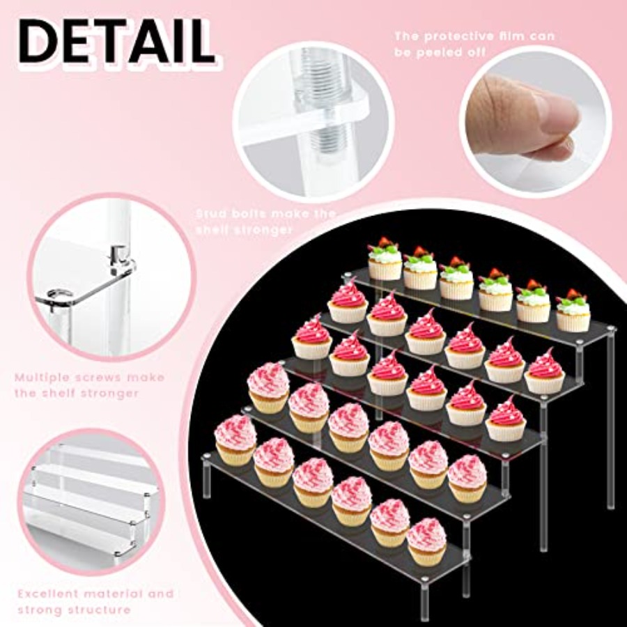 Acrylic Display Risers Stand S – обзор и цена Display Risers Set