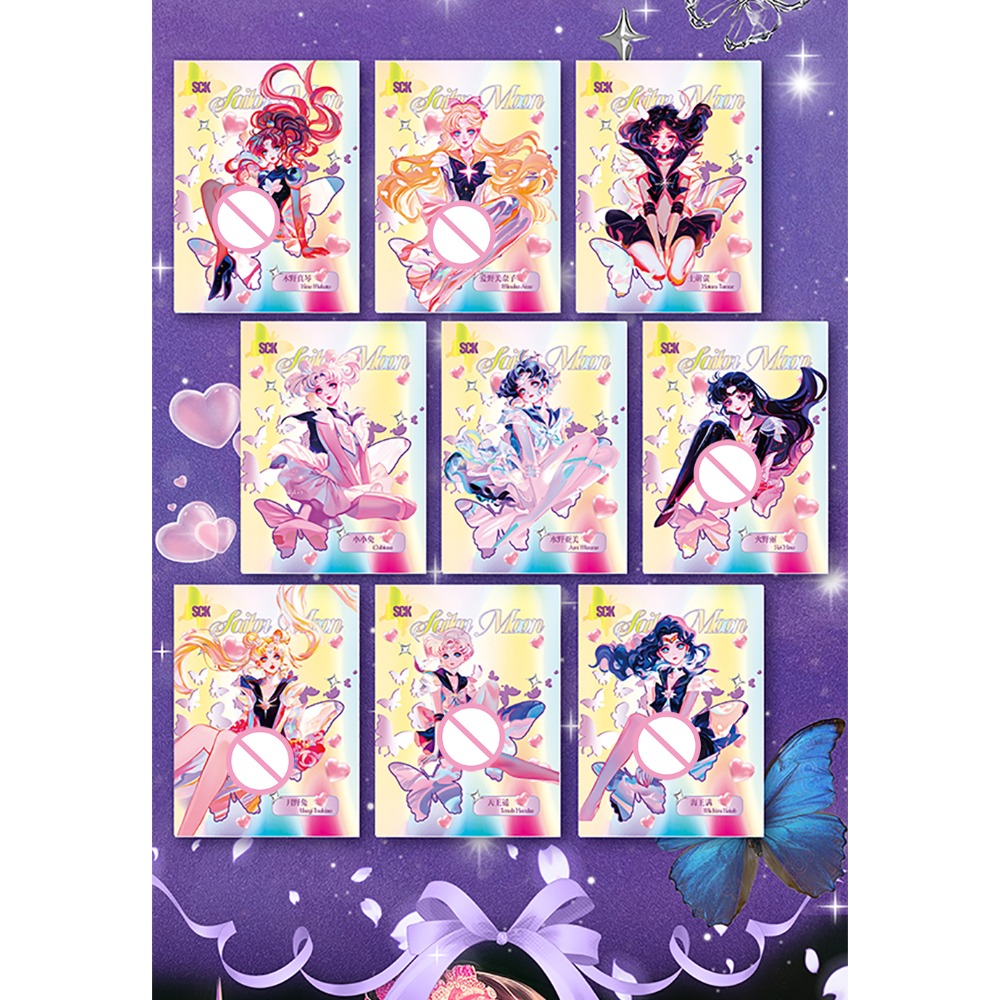 Sailor Moon Collection Cards C – обзор и цена Graded Card Display