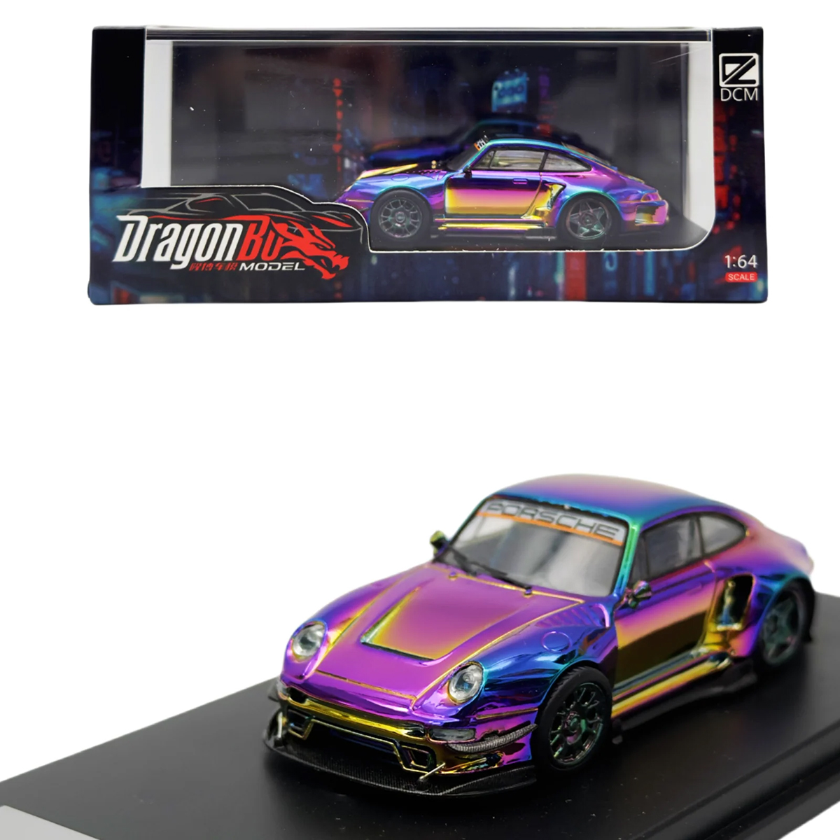 DRAGONBO x DCM 1:64 Porsche 99 – обзор и цена Die Cast Car 1 64