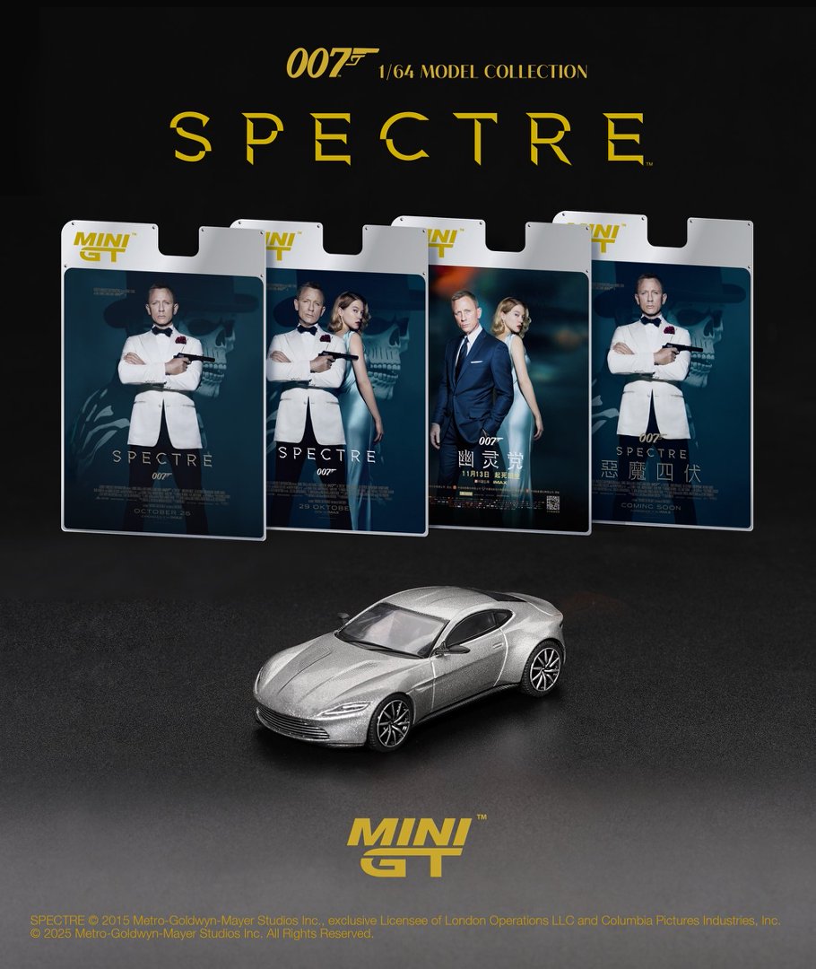 MINIGT 1/64 Aston Martin DB10  – обзор и цена Die Cast Car 1 64