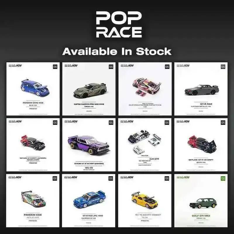 POP Race 1:64 CLK GTR D2 GTR R – обзор и цена Die Cast Car 1 64