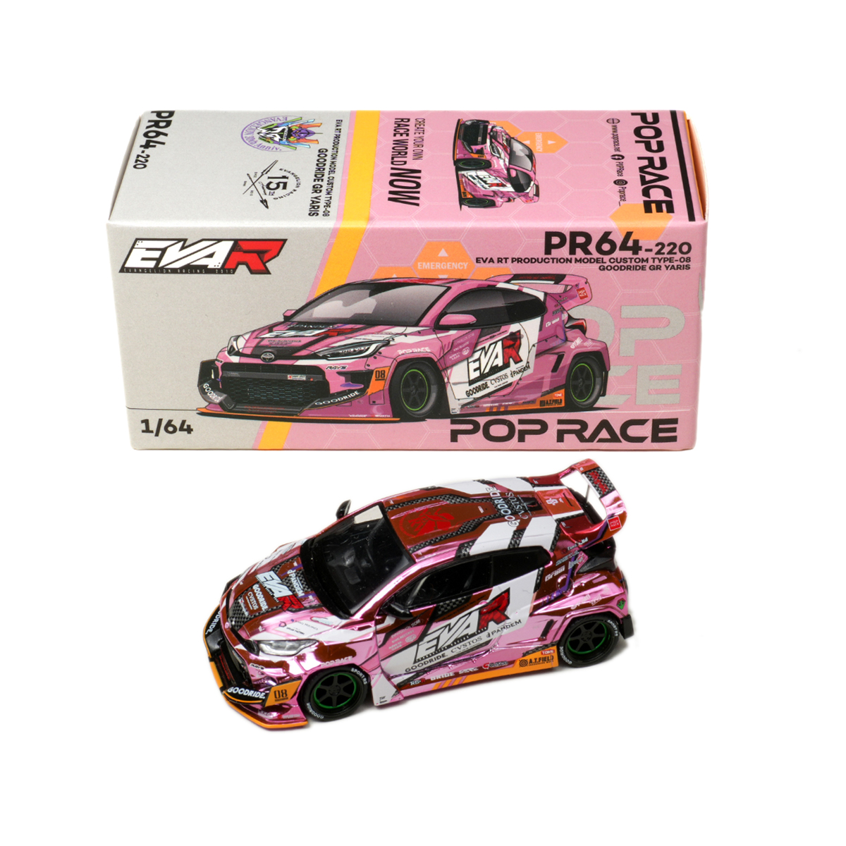 POP Race 1:64 CLK GTR D2 GTR R – обзор и цена Die Cast Car 1 64