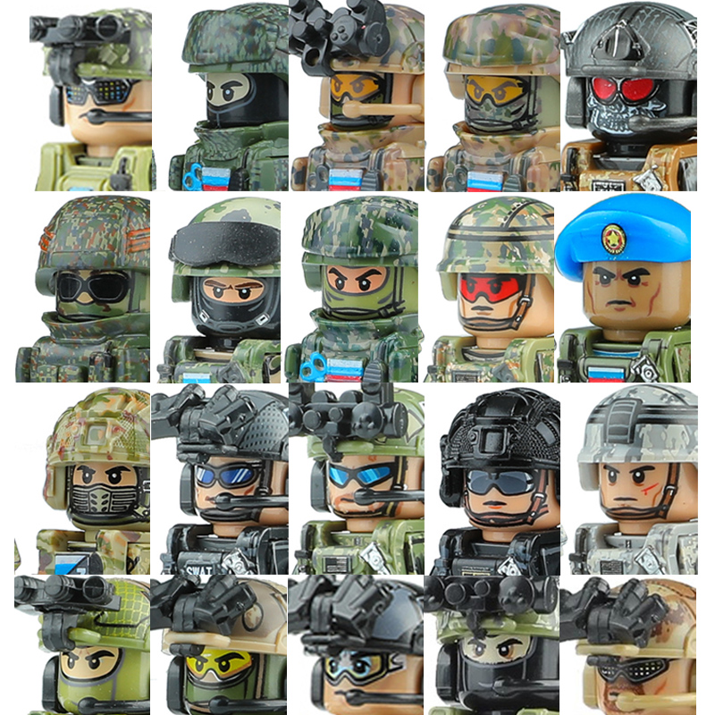 Military Russia Special Forces – обзор и цена Lego Minifigure Holder