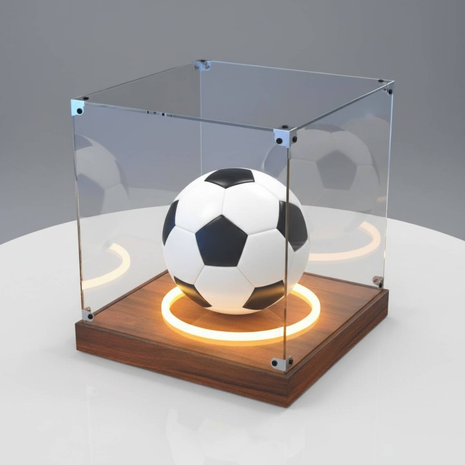 Acrylic Roundball Display Case – обзор и цена Display Case Acrylic