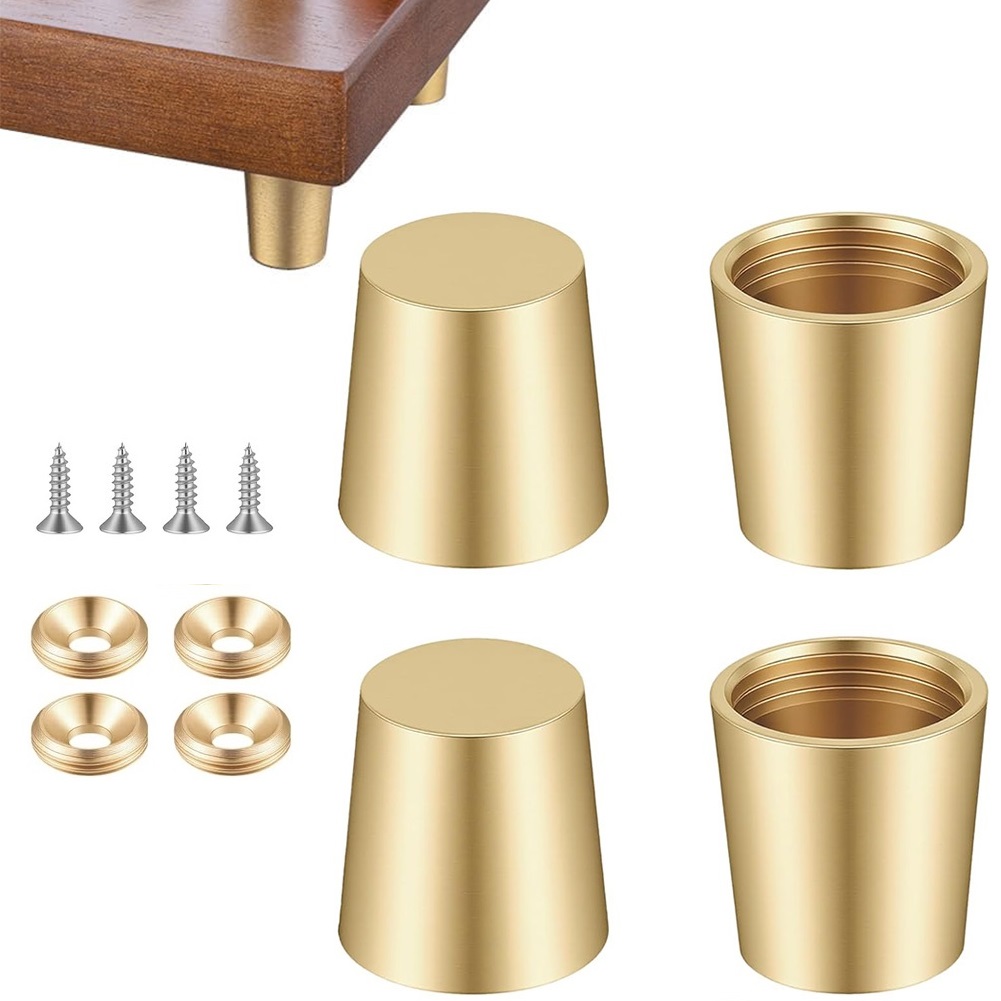 4pcs Brass Cutting Board Feet  – обзор и цена Display Risers Set