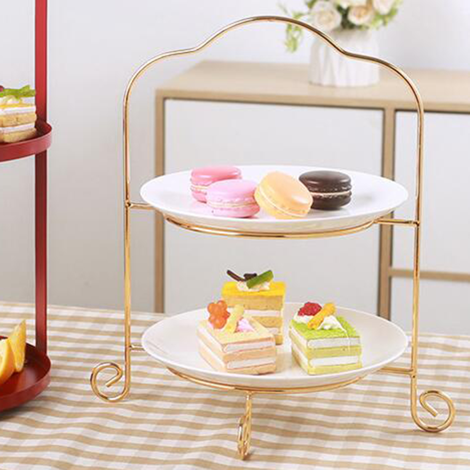 2 Tier Cake Cupcake Stand Deco – обзор и цена Display Risers Set