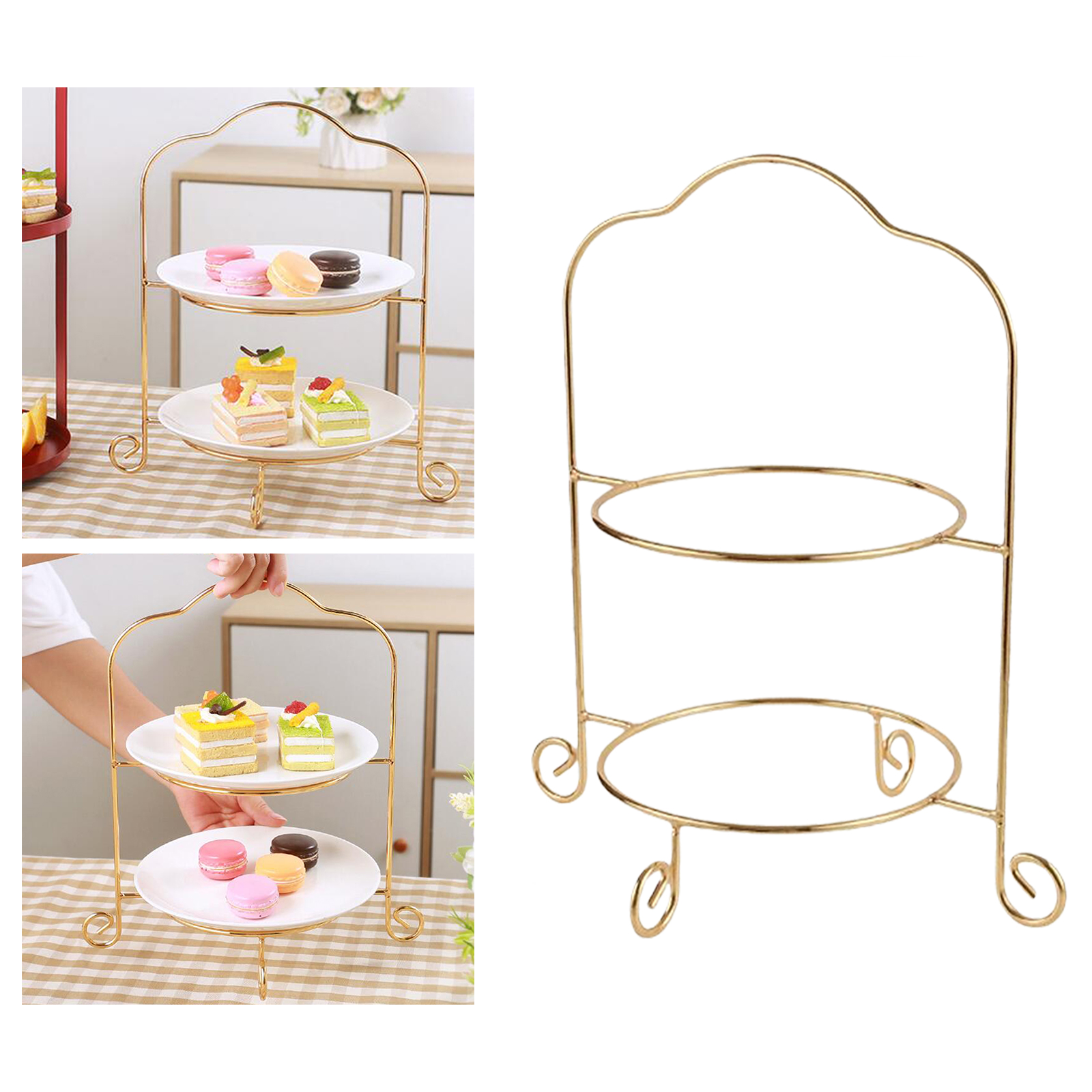 2 Tier Cake Cupcake Stand Deco – обзор и цена Display Risers Set