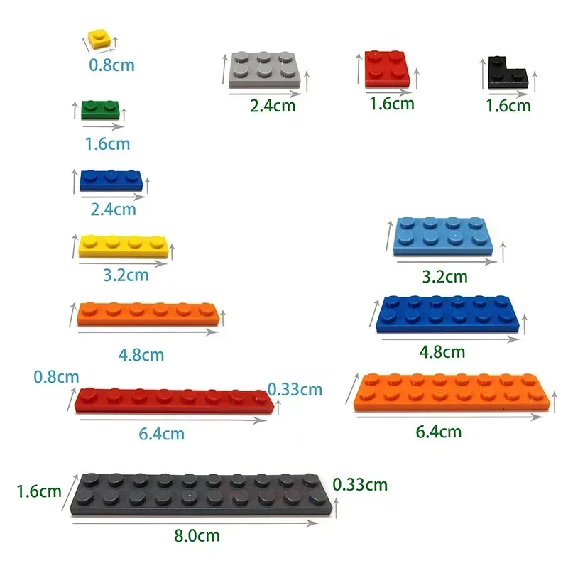 40PCS High-Tech Assemble Parti – обзор и цена Lego Minifigure Holder