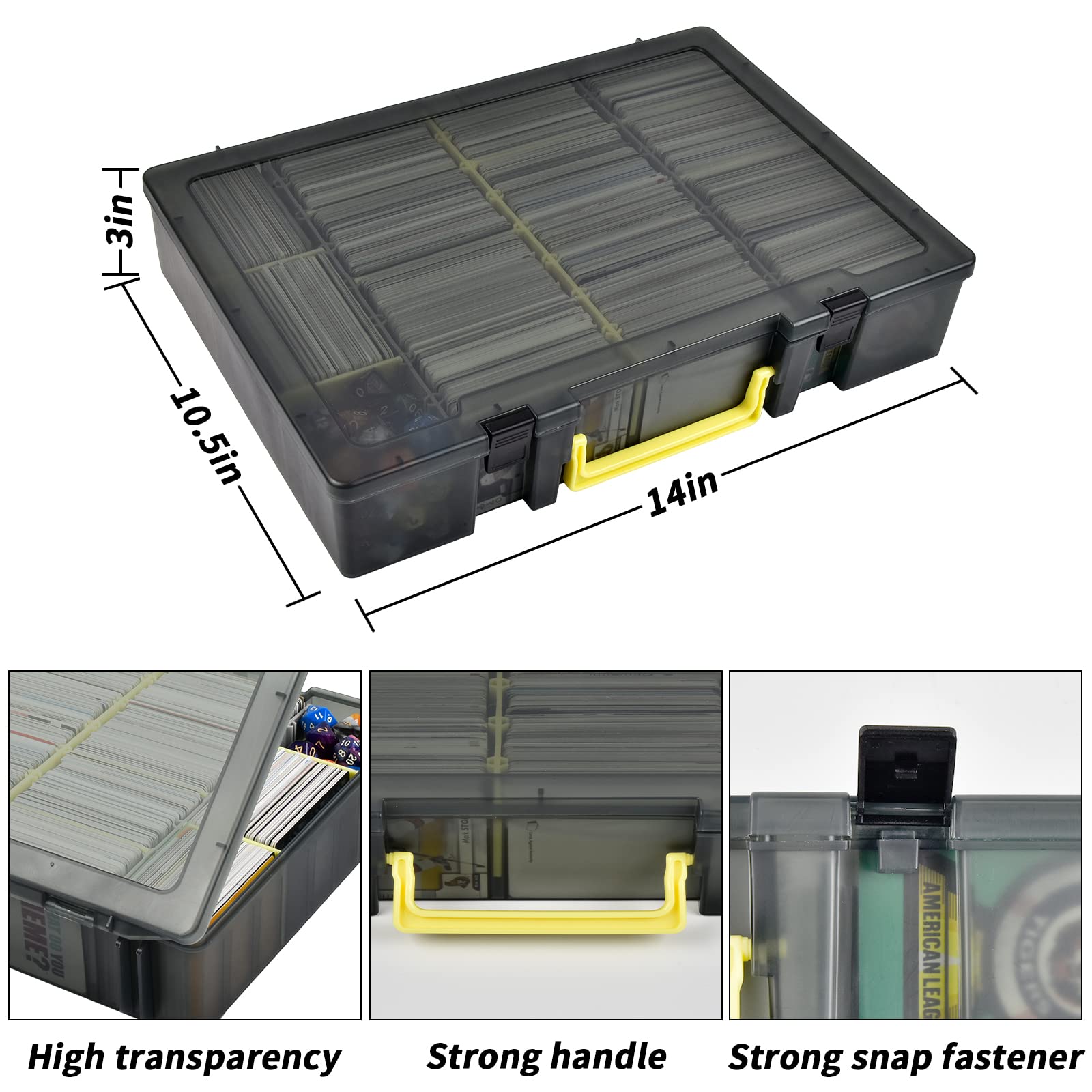 Clear Trading Card Storage Box – обзор и цена Trading Card Binder