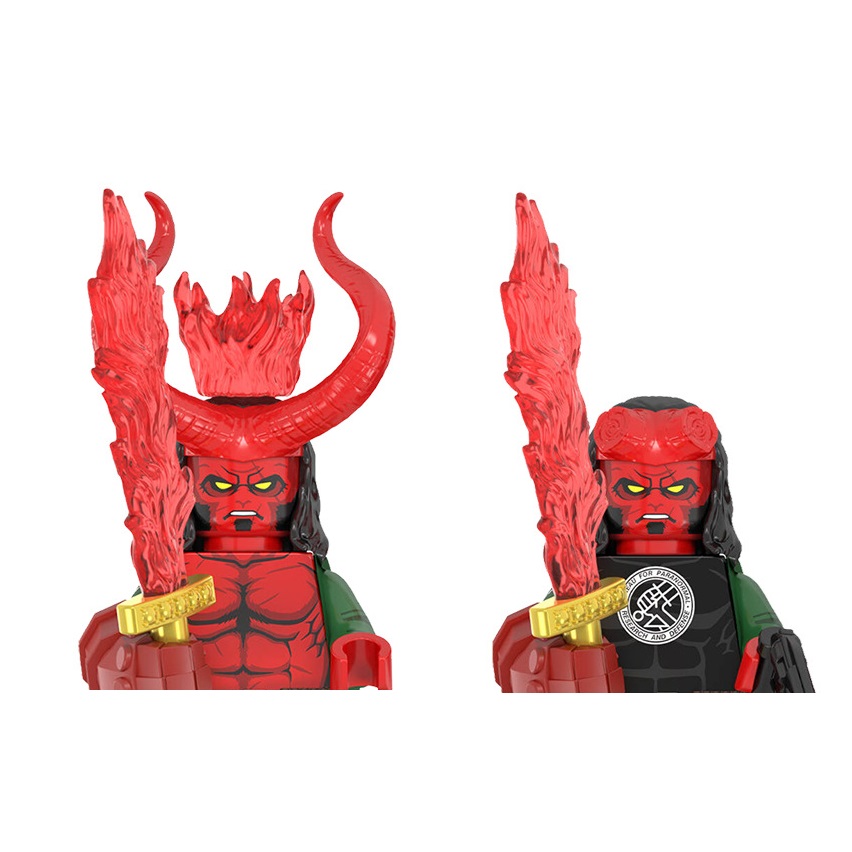 WM2422 WM2421 Hellboy Building – обзор и цена Building Block Mini