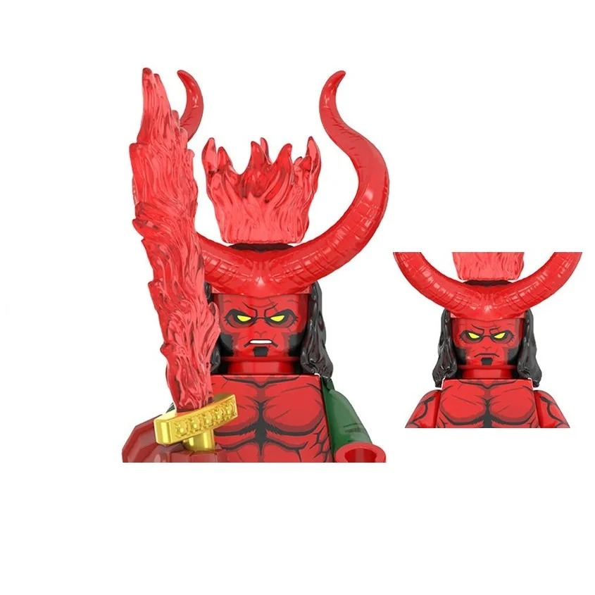WM2422 WM2421 Hellboy Building – обзор и цена Building Block Mini