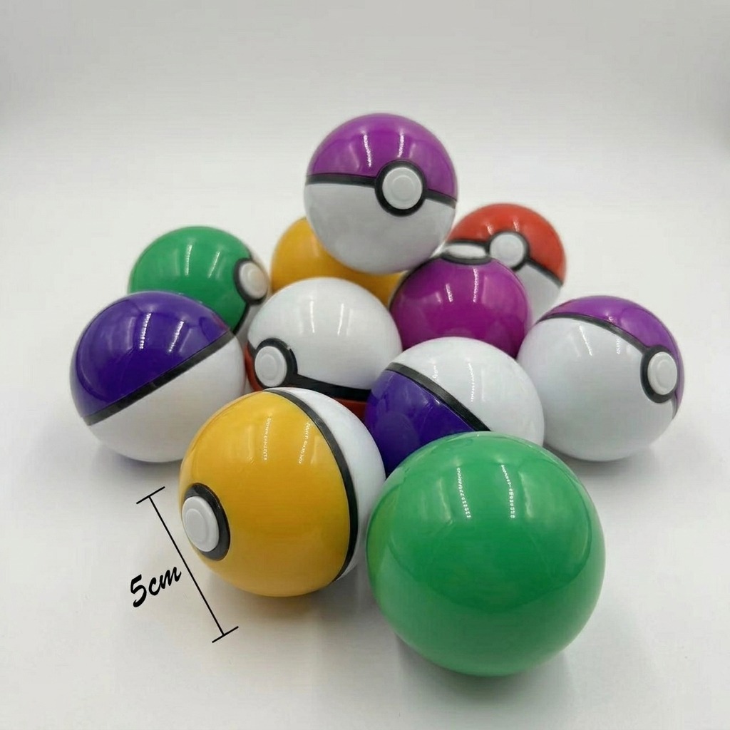 Bandai Pokemon 50mm Pokeball C – обзор и цена Capsule Toy Gashapon