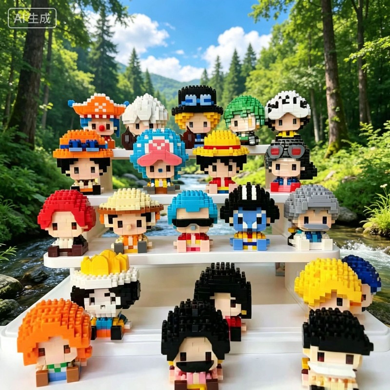 New ONE PIECE Sun God Nika Luf – обзор и цена Building Block Mini