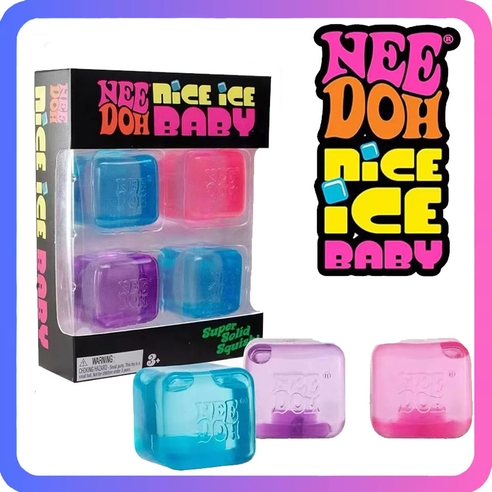 New Needoh Nice Ice Baby Fidge – обзор и цена Fidget Cube Original