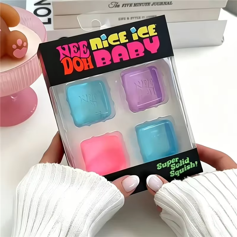 New Needoh Nice Ice Baby Fidge – обзор и цена Fidget Cube Original
