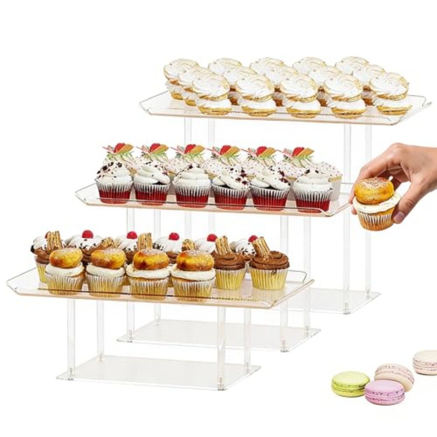 3 Pack Dessert Table Display S – обзор и цена Display Risers Set
