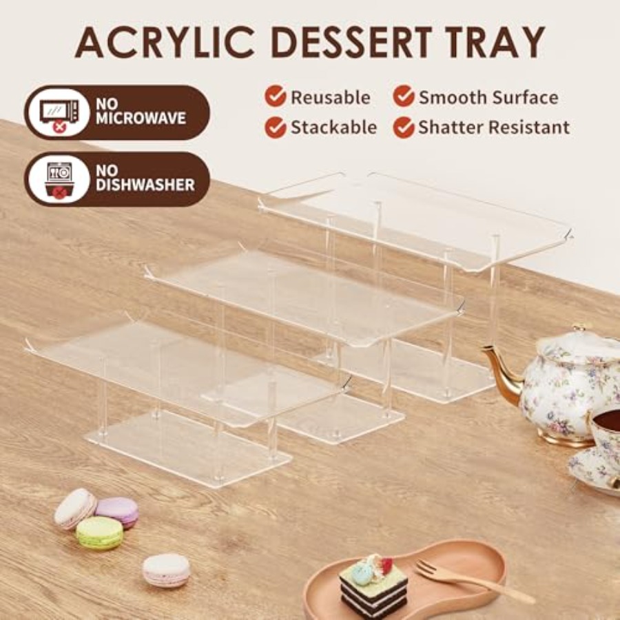 3 Pack Dessert Table Display S – обзор и цена Display Risers Set