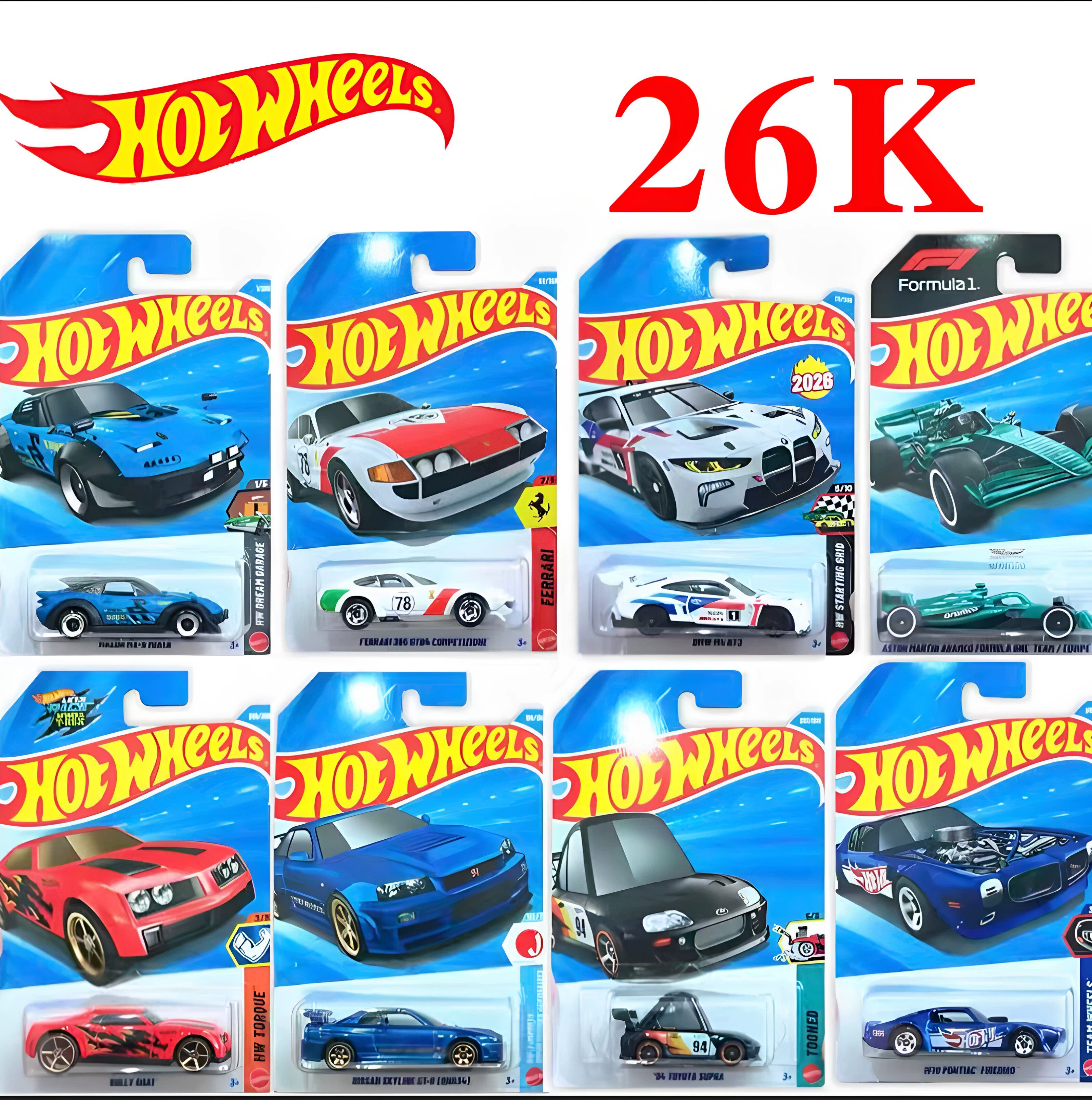 Hot Wheels C4982 2026K Batch 1 – обзор и цена Die Cast Car 1 64