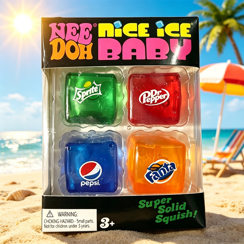 Squishy Schylling NeeDoh Nice  – обзор и цена Fidget Cube Original