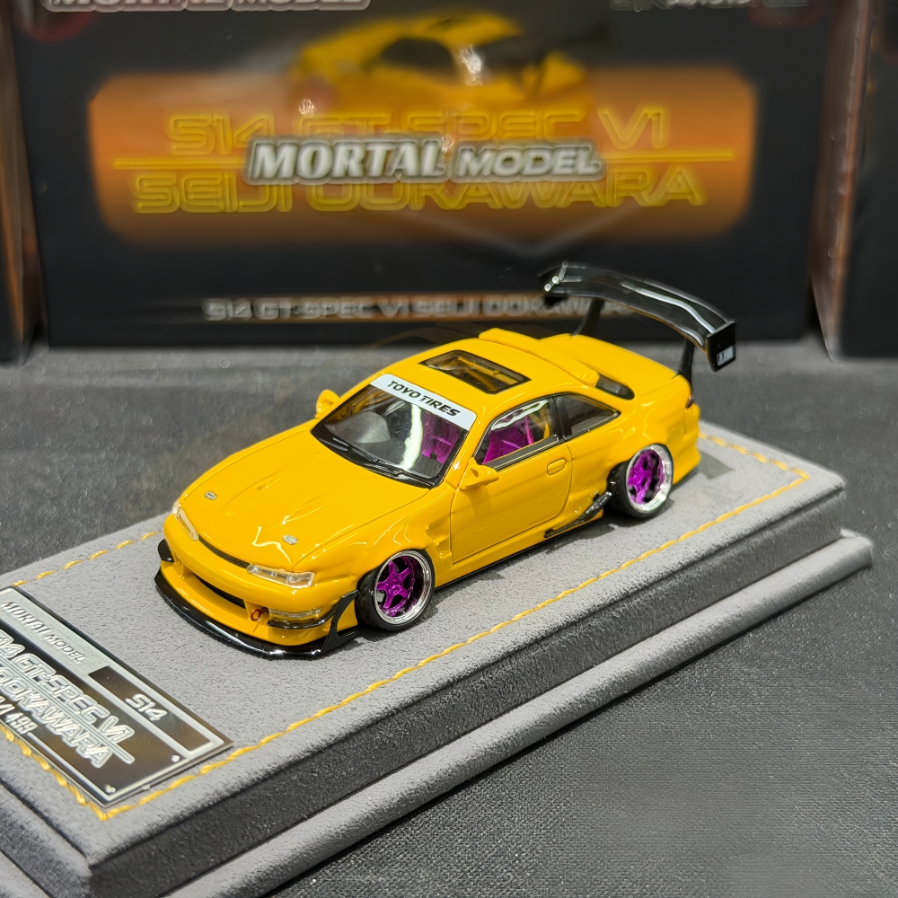 Mortal 1:64 S14 GT-SPEC V1 SEI – обзор и цена Die Cast Car 1 64