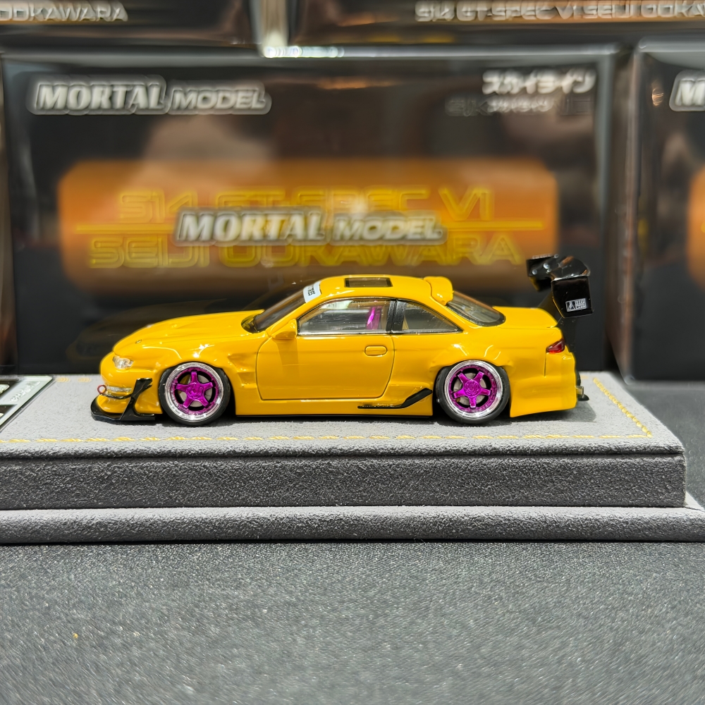 Mortal 1:64 S14 GT-SPEC V1 SEI – обзор и цена Die Cast Car 1 64