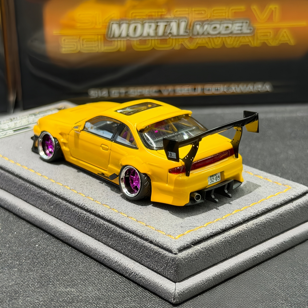 Mortal 1:64 S14 GT-SPEC V1 SEI – обзор и цена Die Cast Car 1 64