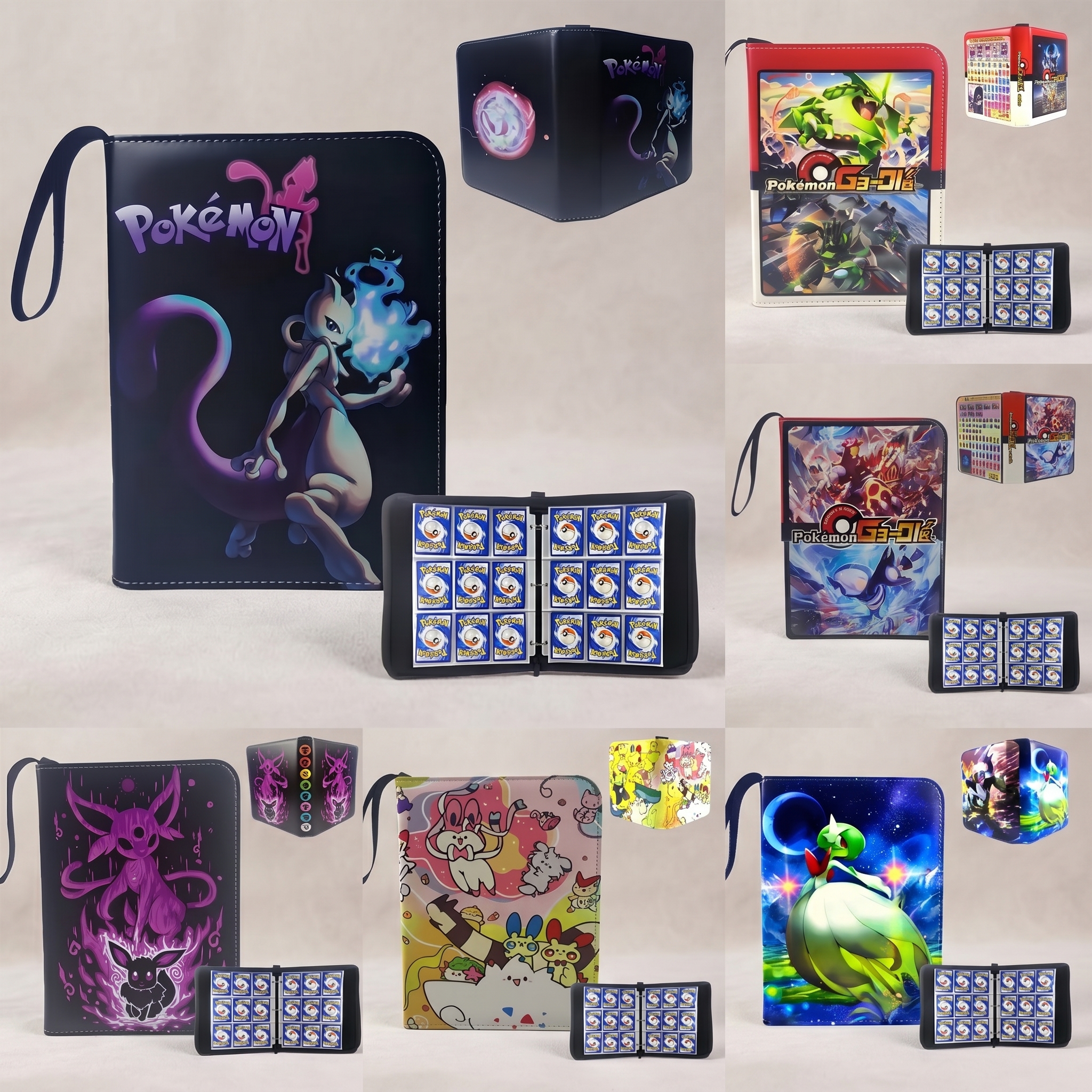 Bandai Pokemon 4or9 Grid Card  – обзор и цена Trading Card Binder