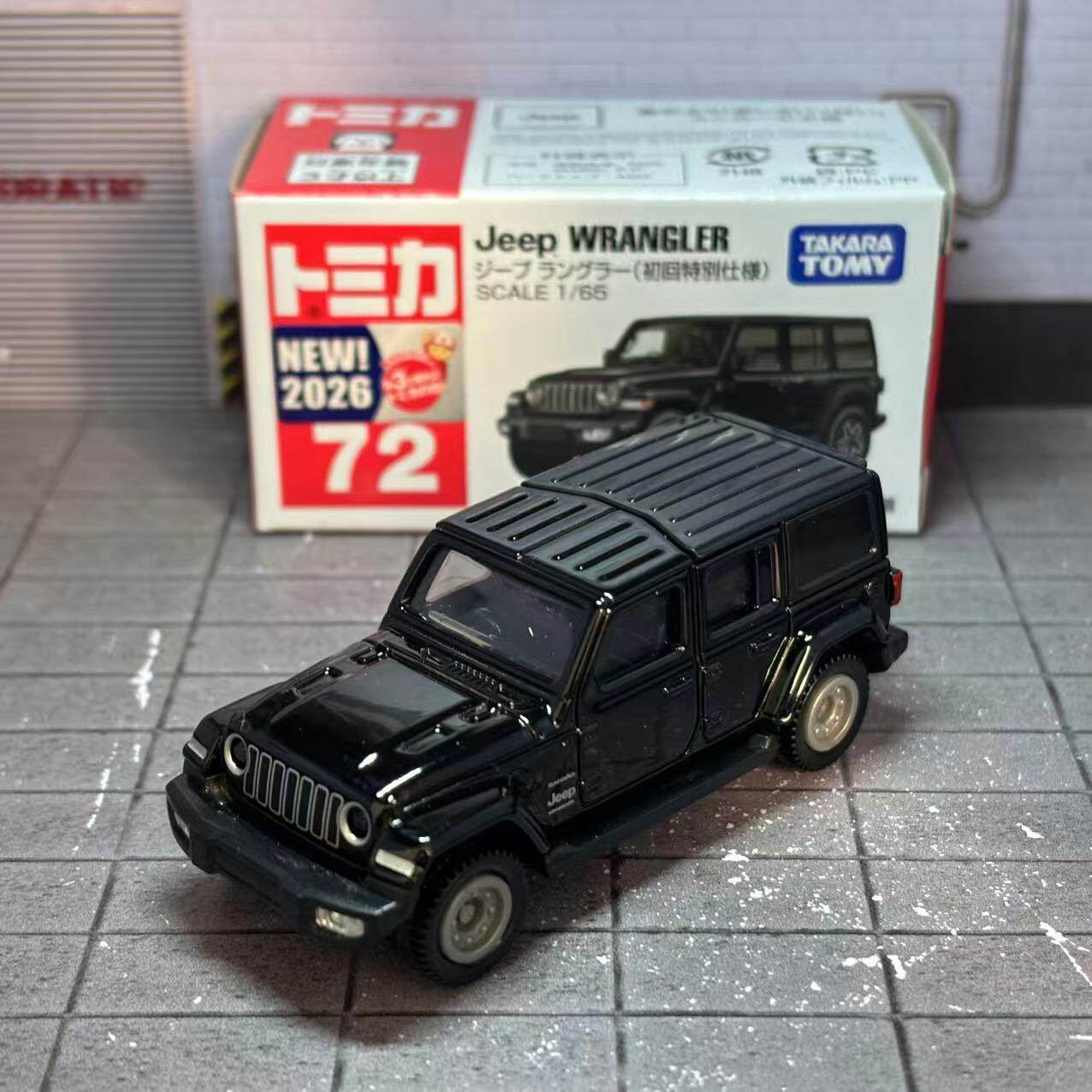 Takara Tomy Tomica No. 72 Jeep – обзор и цена Die Cast Car 1 64