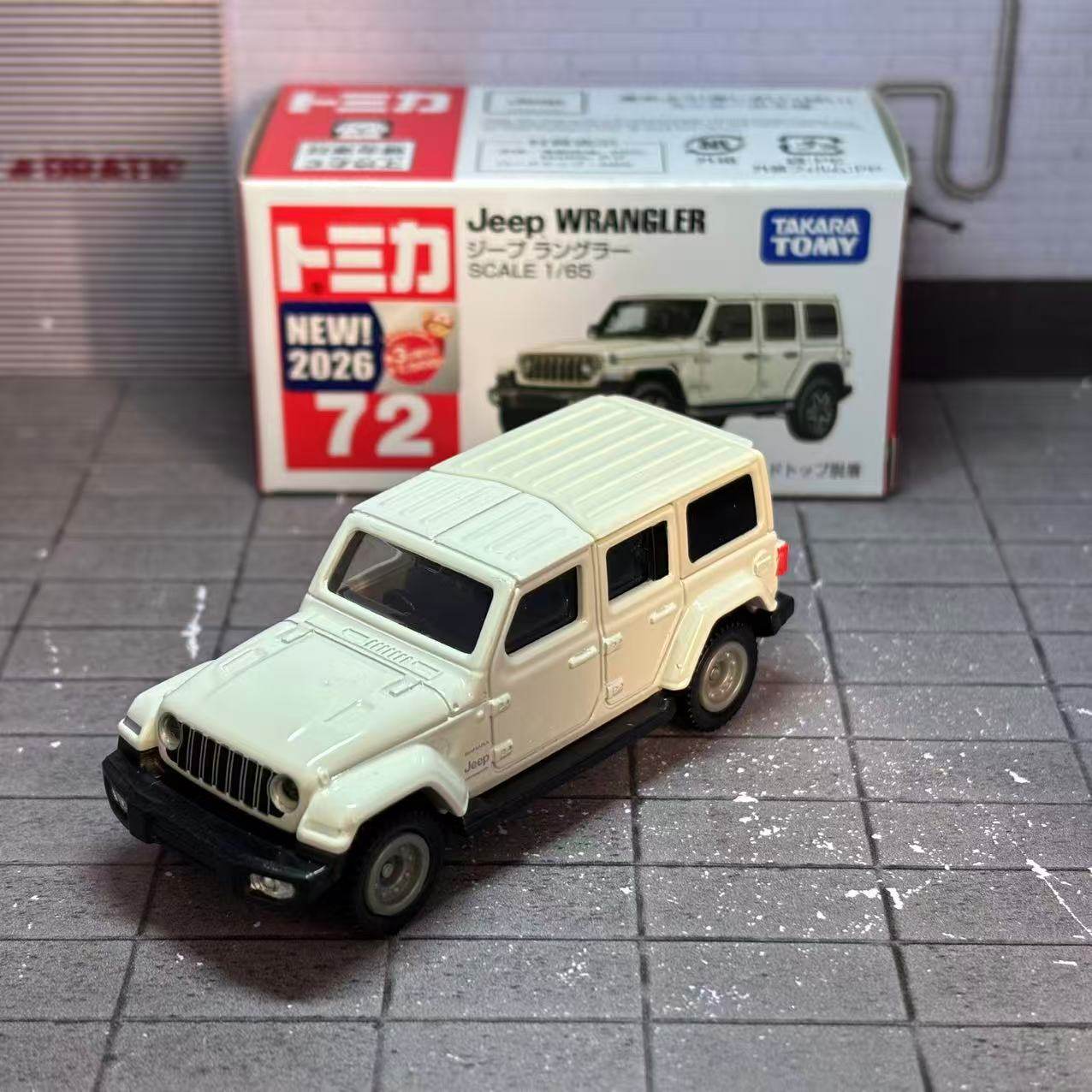 Takara Tomy Tomica No. 72 Jeep – обзор и цена Die Cast Car 1 64
