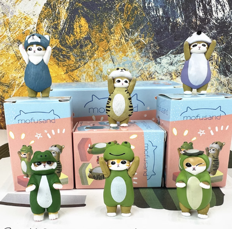 Mofusand Cute Great White Shar – обзор и цена Mystery Box Blind Bag