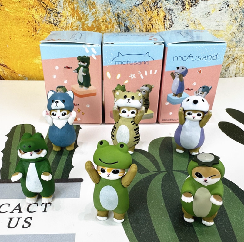 Mofusand Cute Great White Shar – обзор и цена Mystery Box Blind Bag