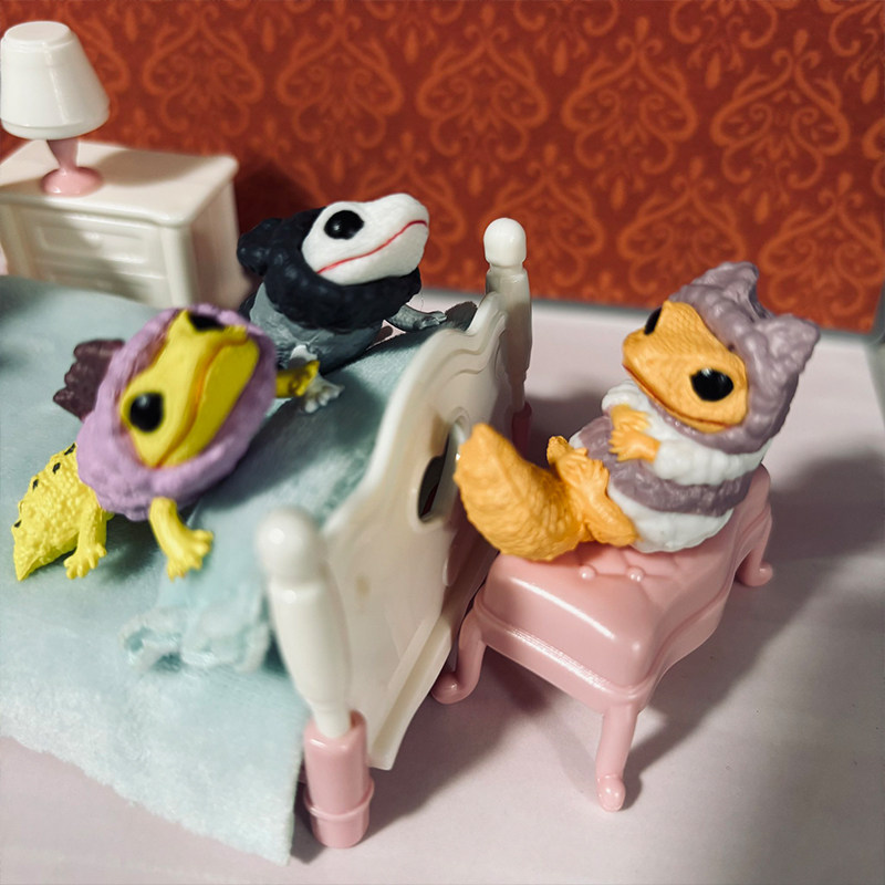 Japanese Genuine YELL Gecko Li – обзор и цена Capsule Toy Gashapon
