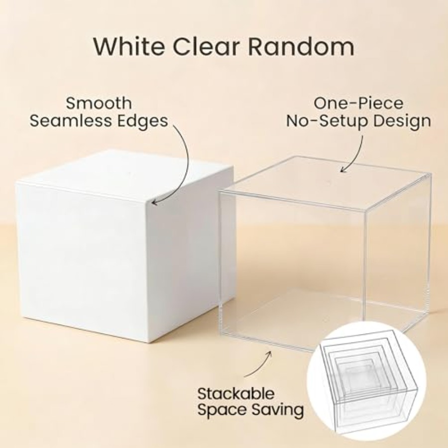6PCS Clear and Buffet Risers w – обзор и цена Display Risers Set