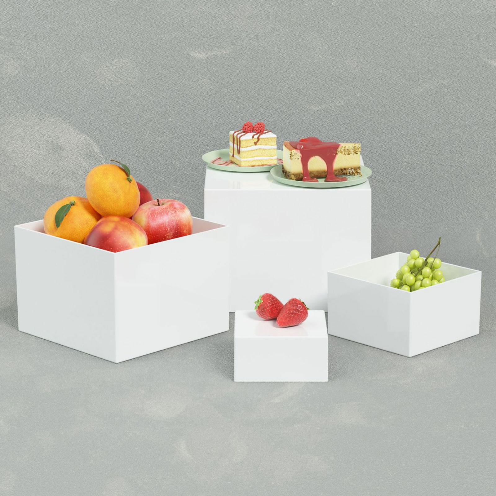 TQH 7Pcs Buffet Riser Dessert  – обзор и цена Display Risers Set