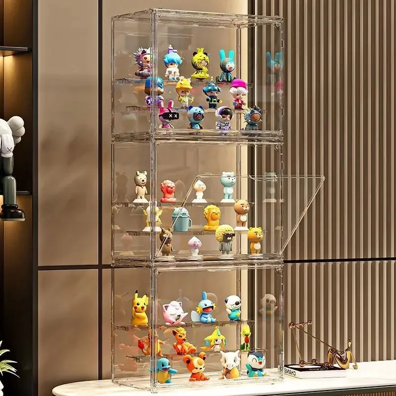 3 Layer Clear Blind Box Storag – обзор и цена Action Figure Stand