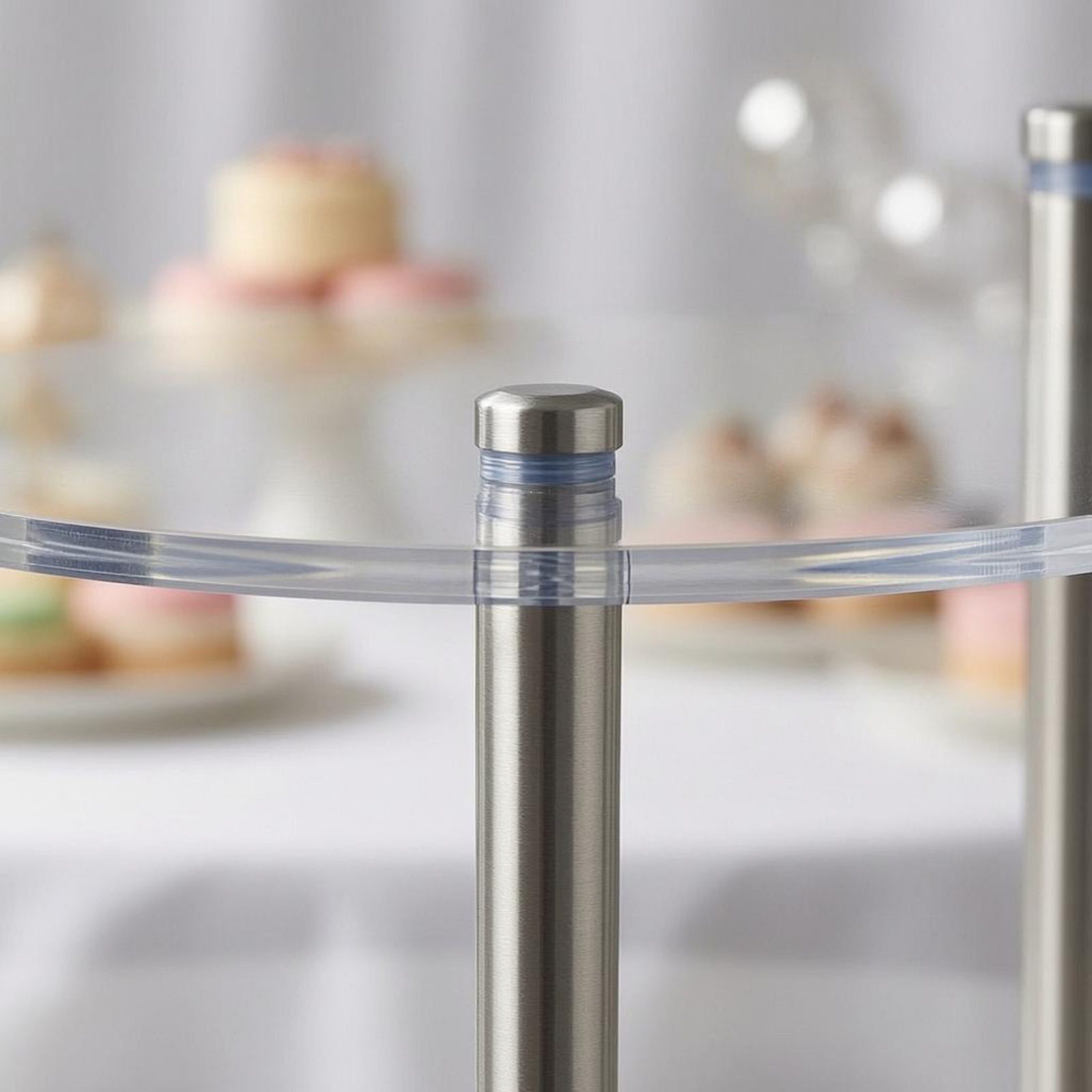Acrylic Cake Stand Cylindrical – обзор и цена Display Risers Set