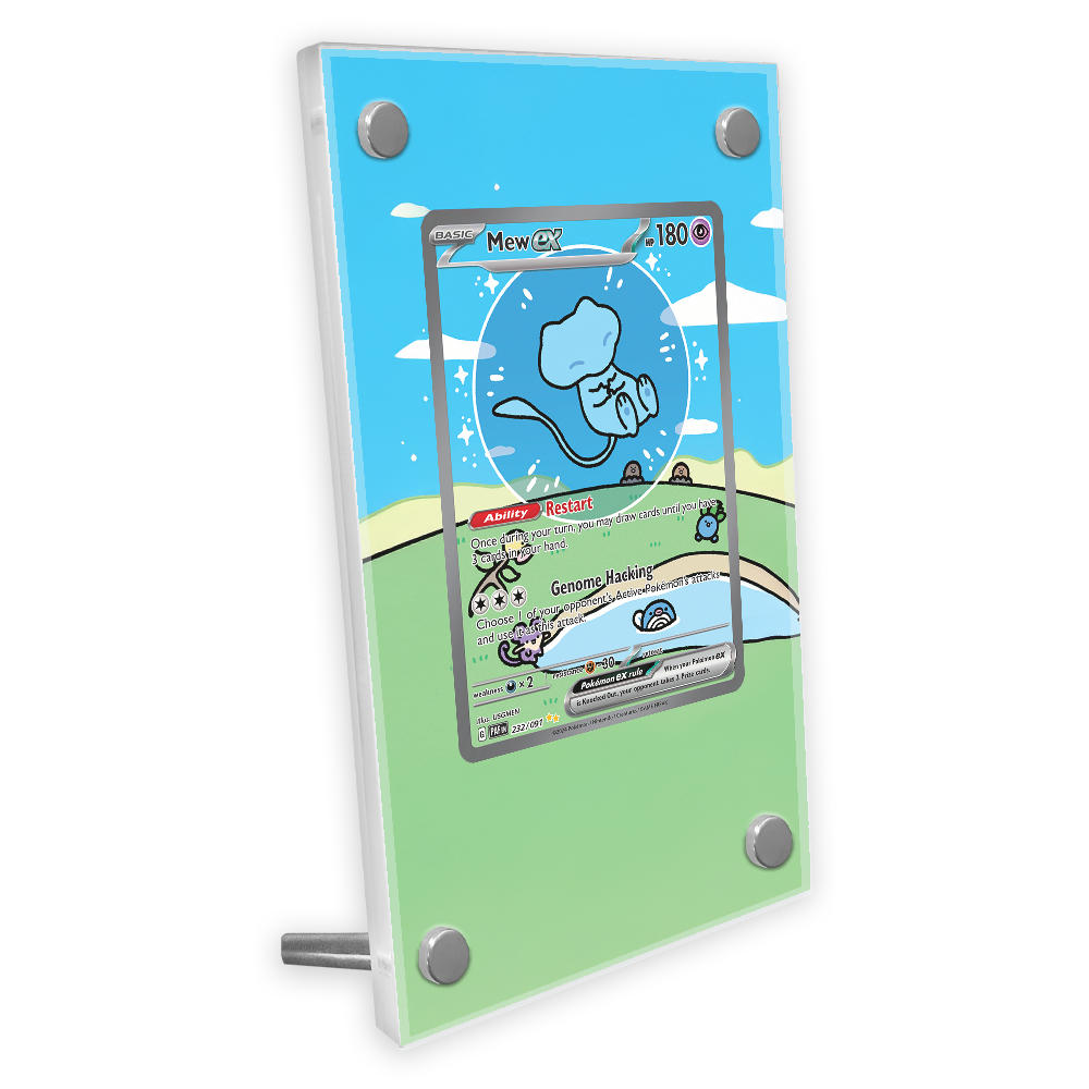 Pokemon Cards Display PTCG Mew – обзор и цена Display Case Acrylic