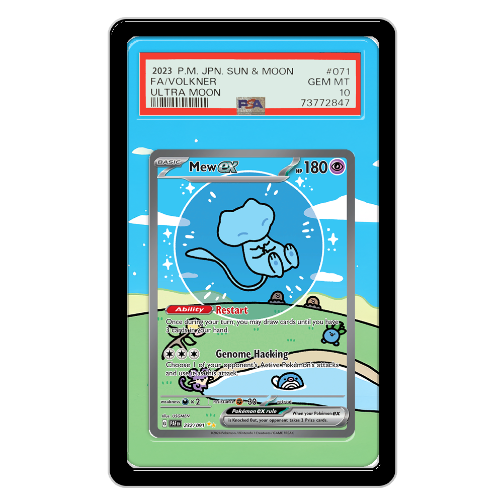 Pokemon Cards Display PTCG Mew – обзор и цена Display Case Acrylic