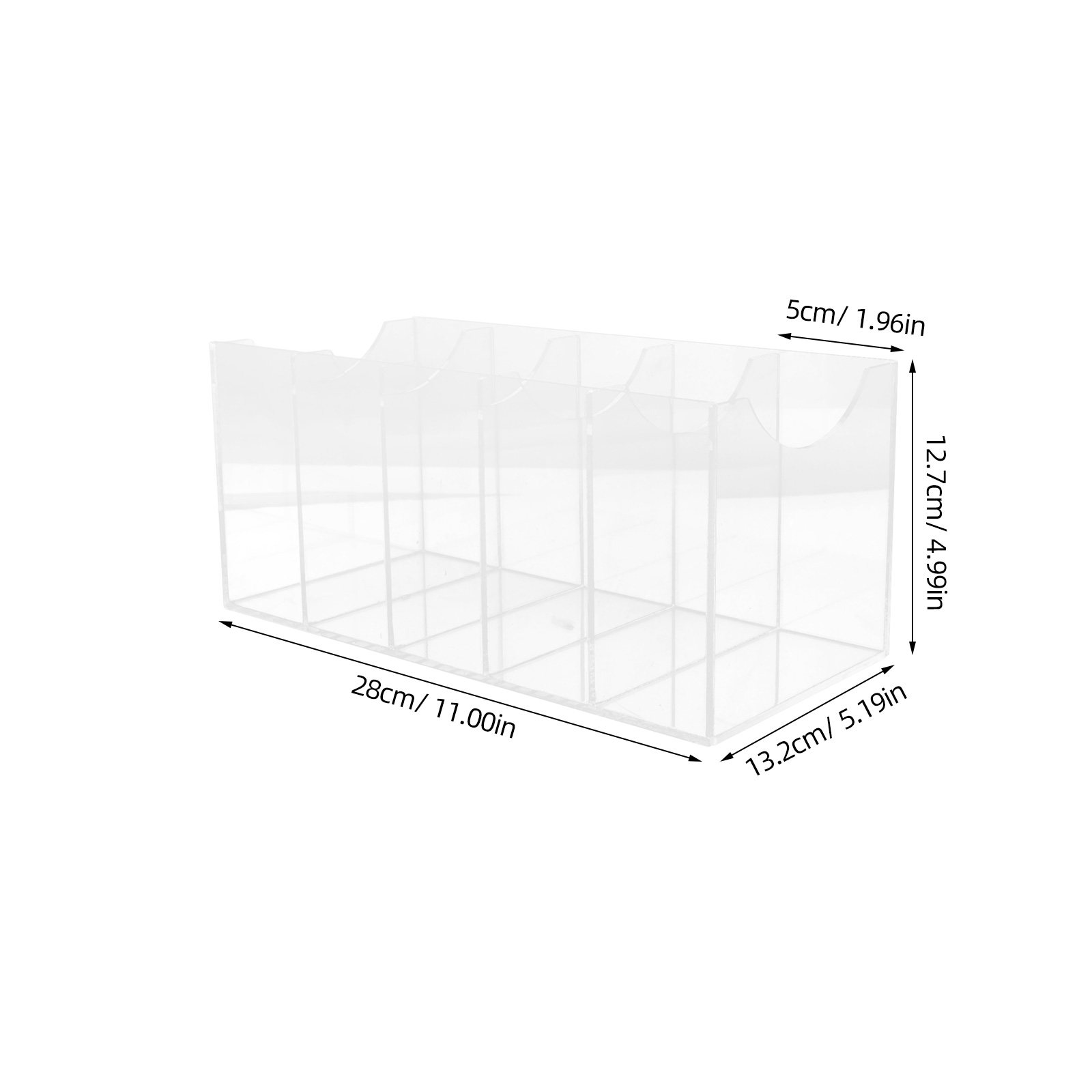5-Compartment Acrylic Belt Org – обзор и цена Display Case Acrylic