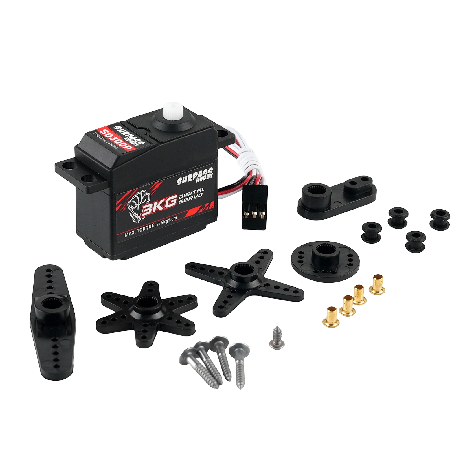 S0300P 3kg Digital Servo Plast – обзор и цена Model Airplane Plastic