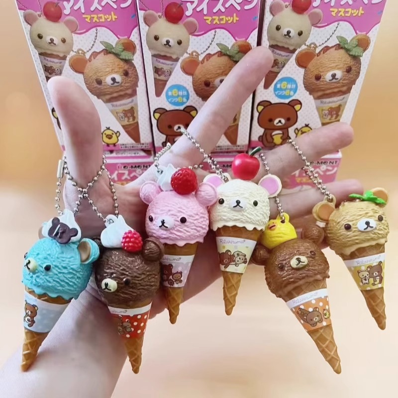 Anime Fiugre Rilakkuma Ice Cre – обзор и цена Capsule Toy Gashapon