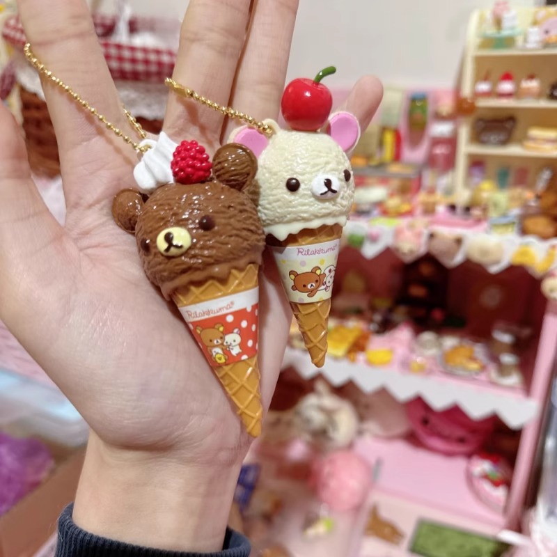 Anime Fiugre Rilakkuma Ice Cre – обзор и цена Capsule Toy Gashapon