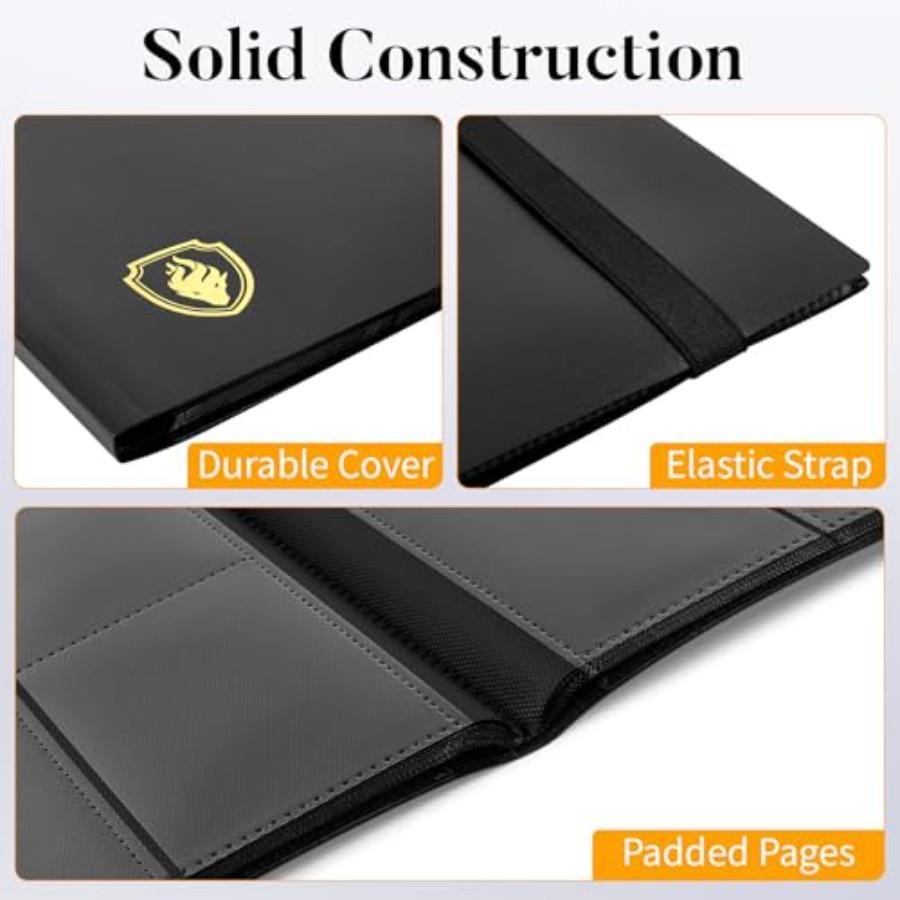 Heavy Duty Card Binder, 9 Pock – обзор и цена Trading Card Binder